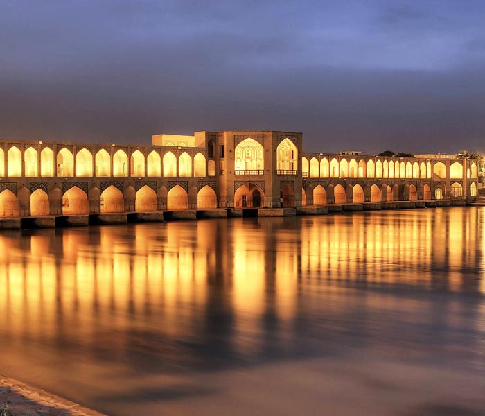 Si-o-se Pol Bridge, Isfahan Explorow.com